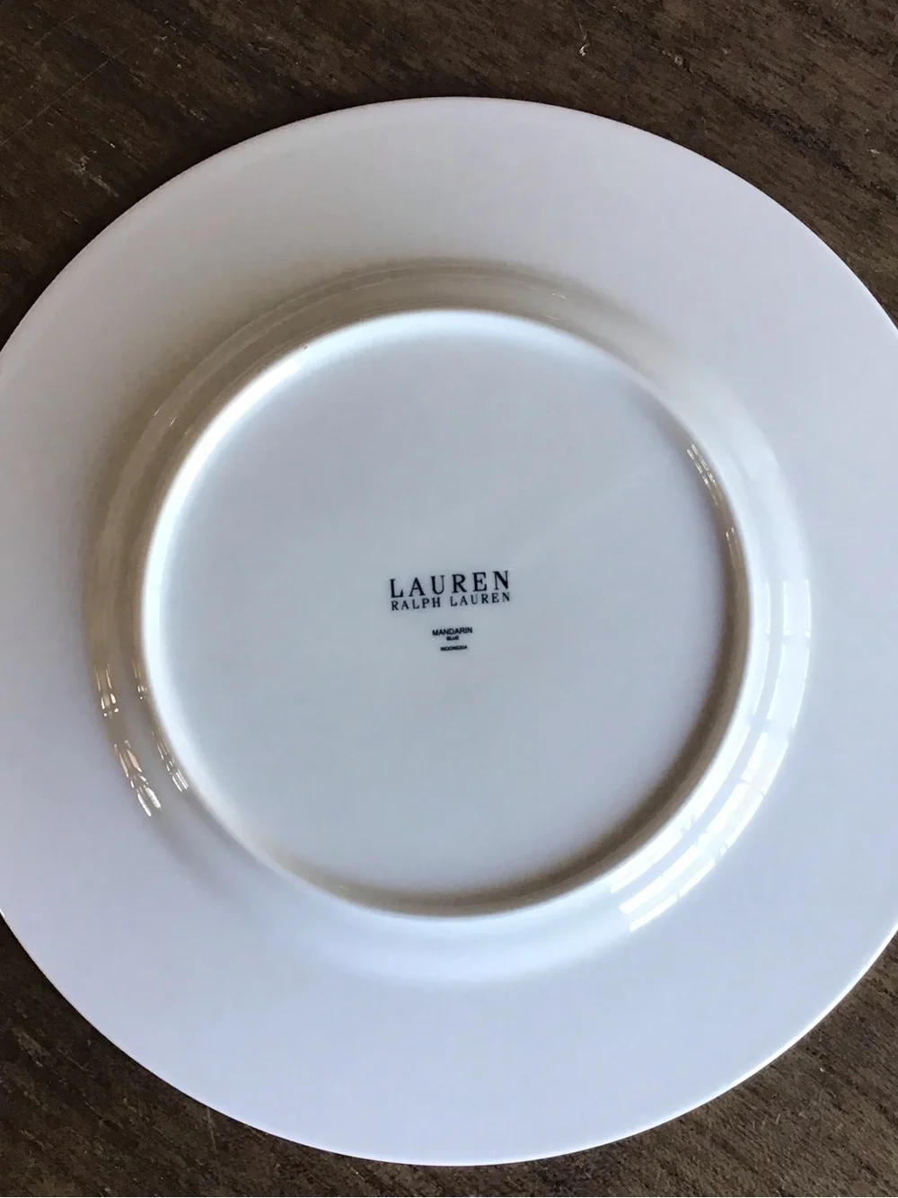 Ralph Lauren Mandarin Blue Salad Plate